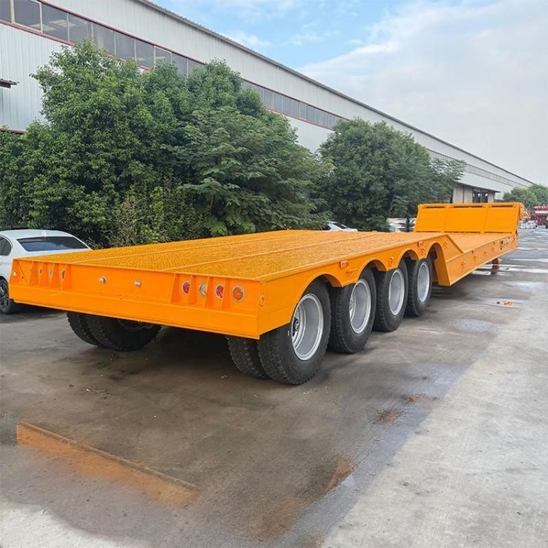 Extendable Low Bed Trailer factory